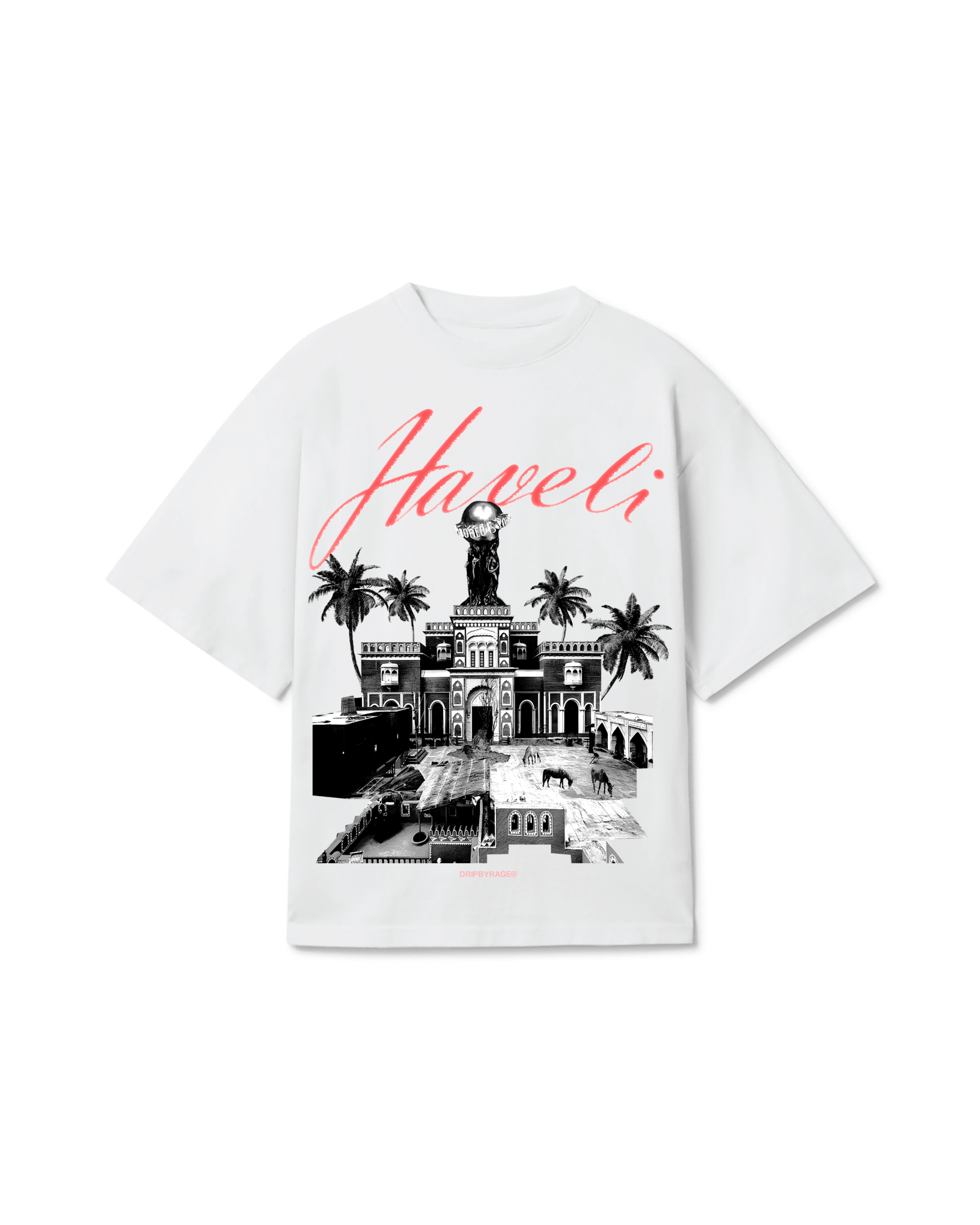 WORLD IS YOURS T-SHIRT WHITE - Drip by Rage