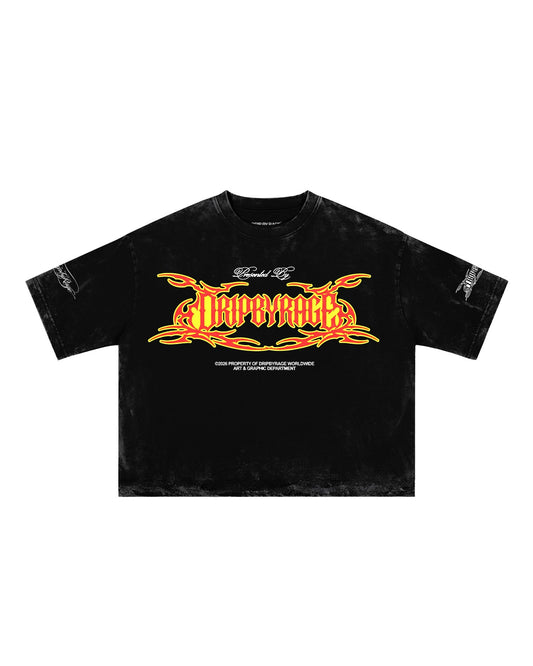 WORLDWIDE FADED T-SHIRT - Drip by Rage