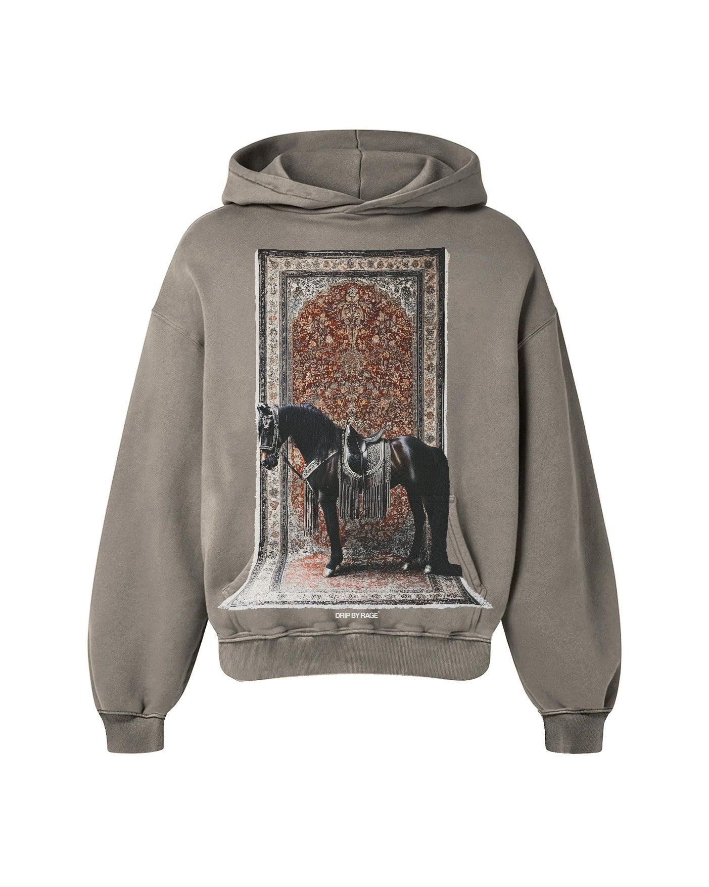 ROYALTY BIG PRINT HOODIE