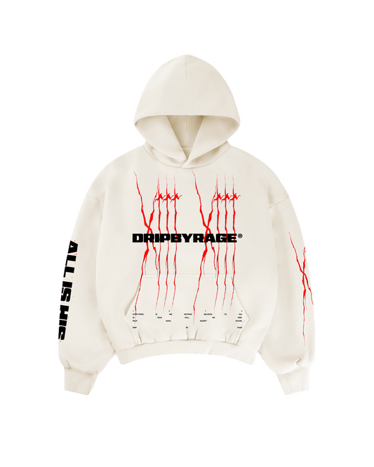 1313: ALL IS HIS SUN FADED BOXY HOODIE