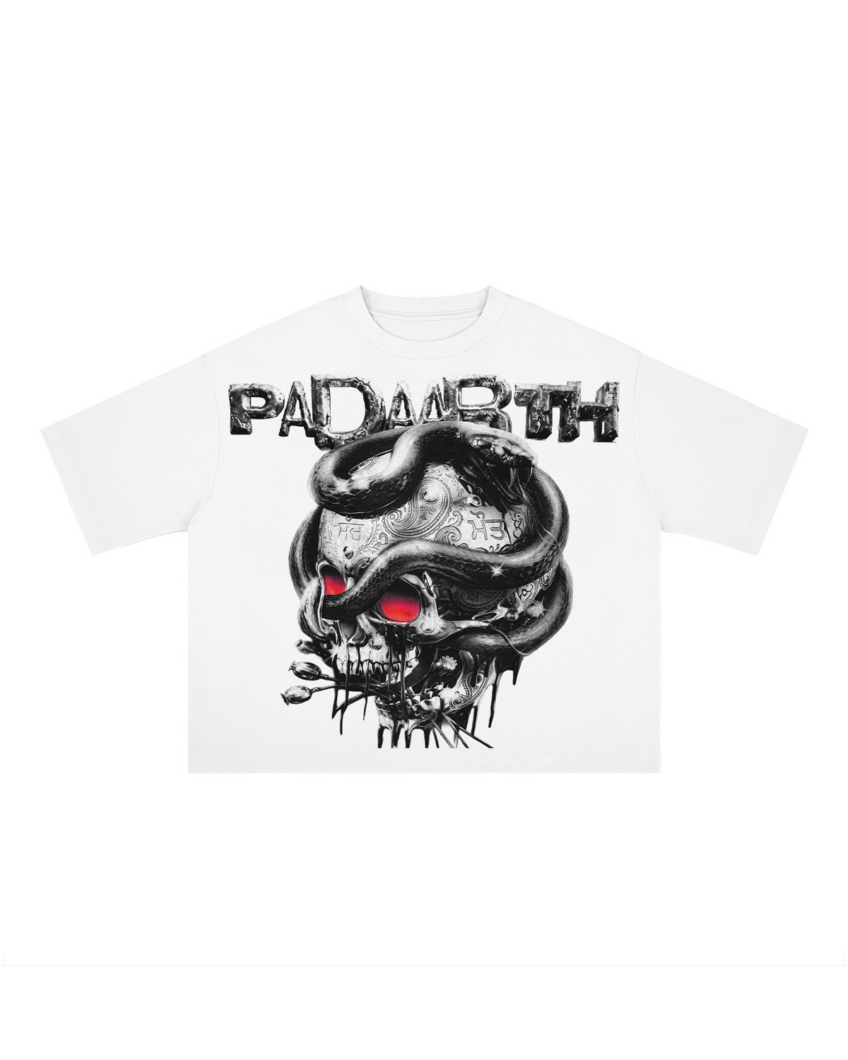 BLACK HEAVEN RED EYE BOXY T-SHIRT