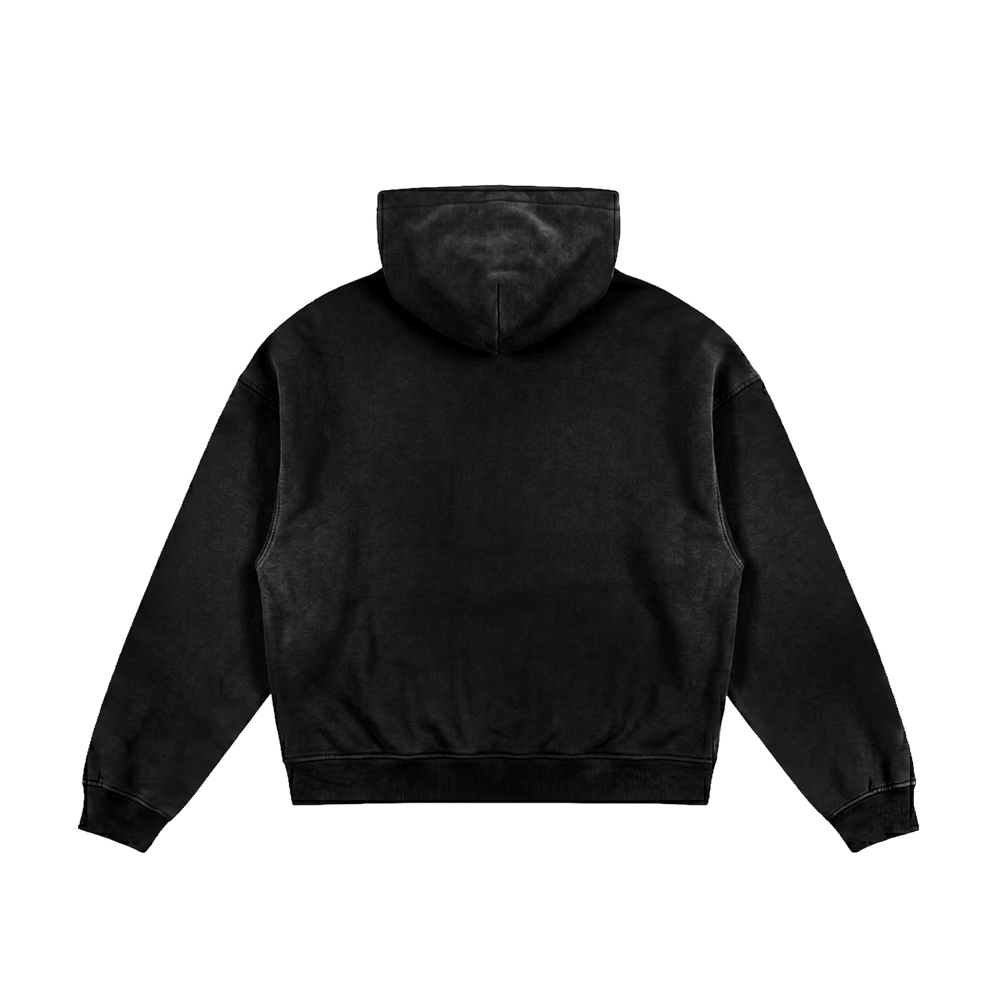 RED QUEEN OVERSIZED FADED HOODIE