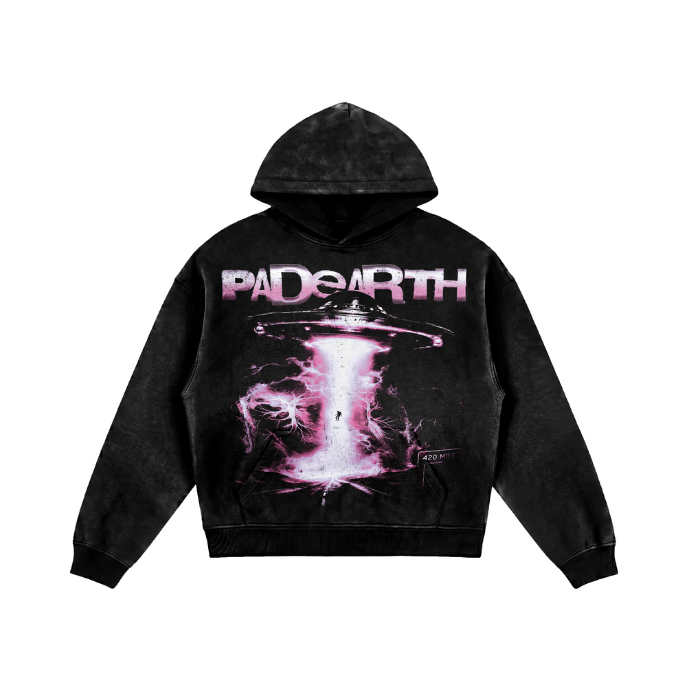 420 MILES FADED OVERSIZED HOODIE