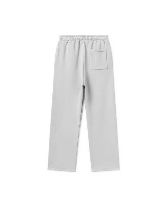 H-GREY HEAVY RELAXED STRAIGHT SWEATPANTS