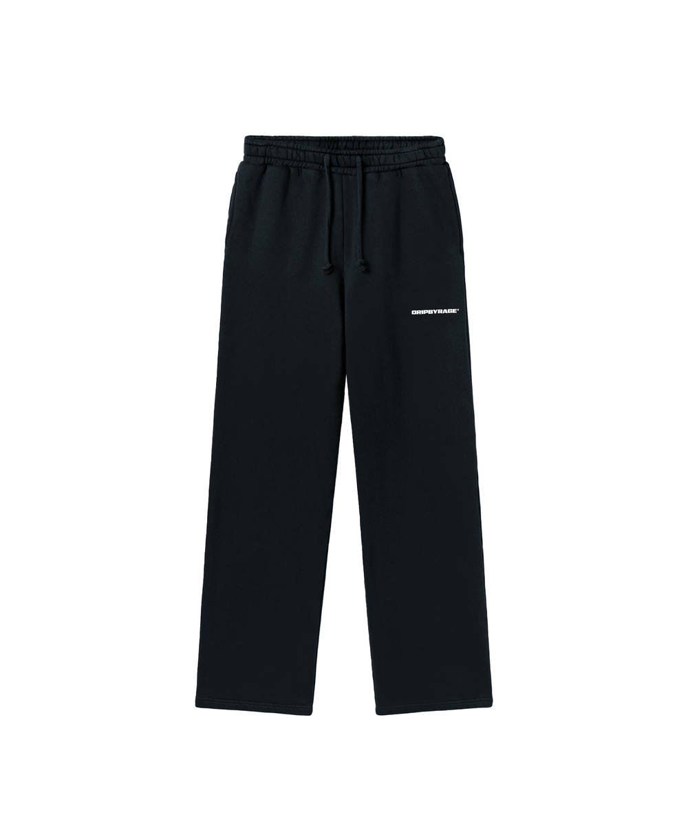 NAVY BLUE RELAXED STRAIGHT SWEATPANTS