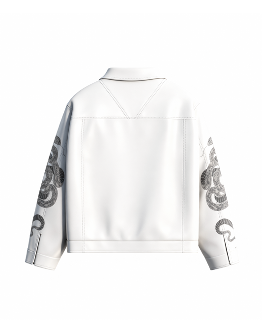Snake Charmer Leather Jacket