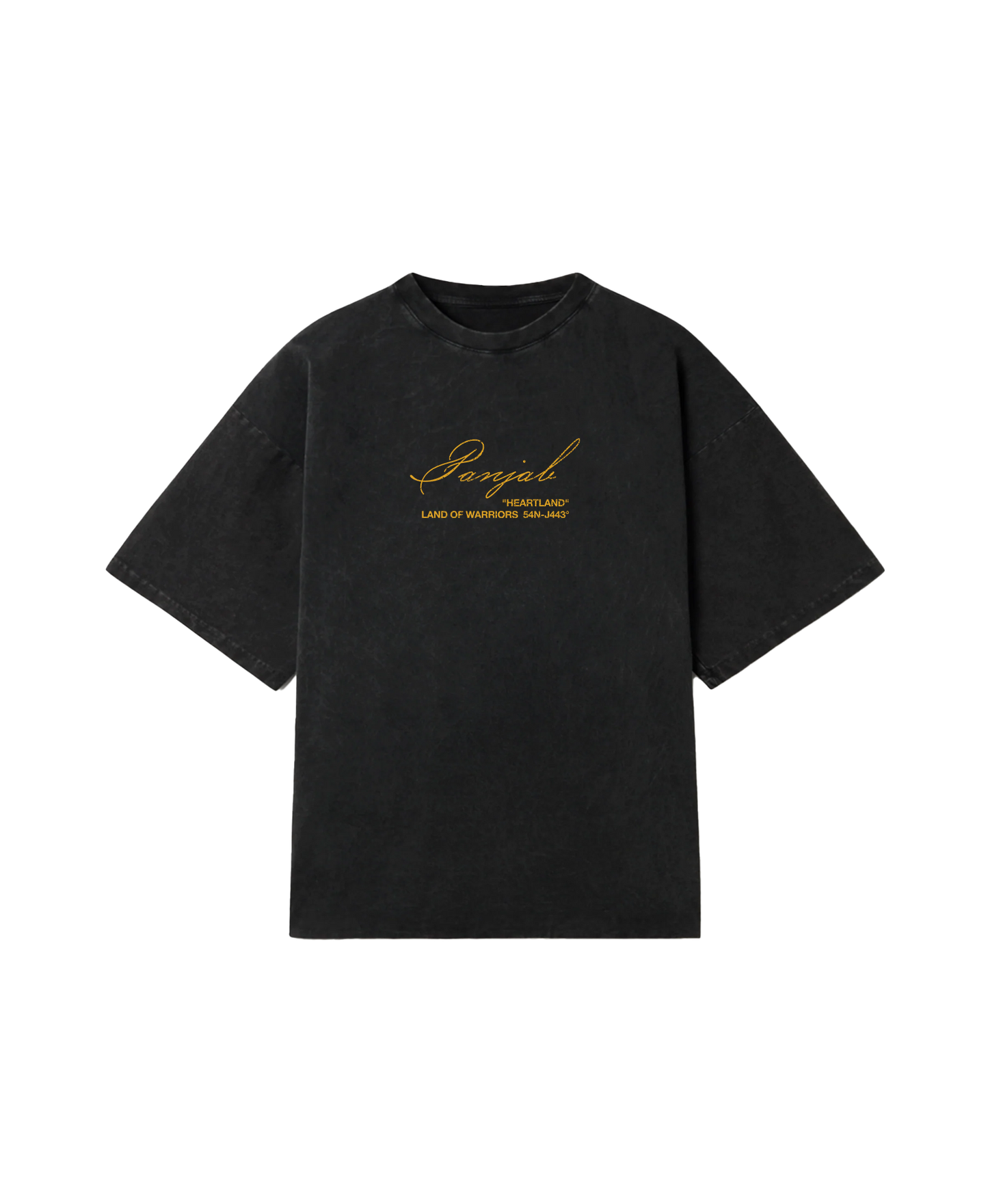 T-SHIRT DÉLAVÉ SURDIMENSIONNÉ PANJAB