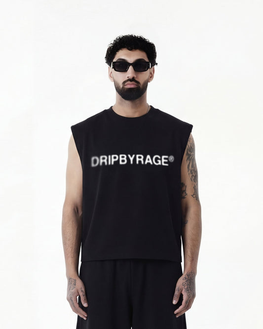 380GSM PRE-SHRUNK BOXY TANK TOP - Drip by Rage