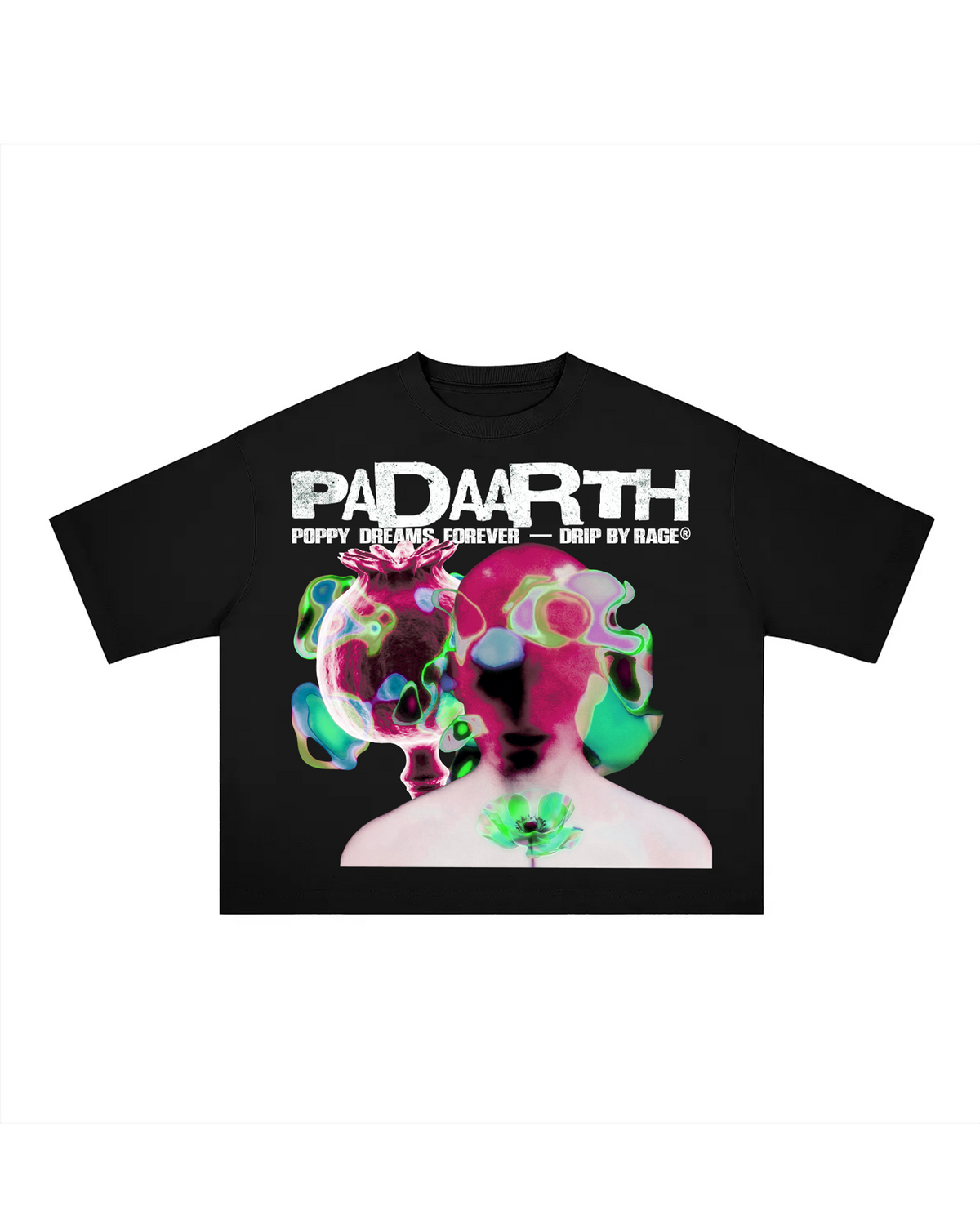 POPPY DREAMS HEAVYWEIGHT BOXY T-SHIRT