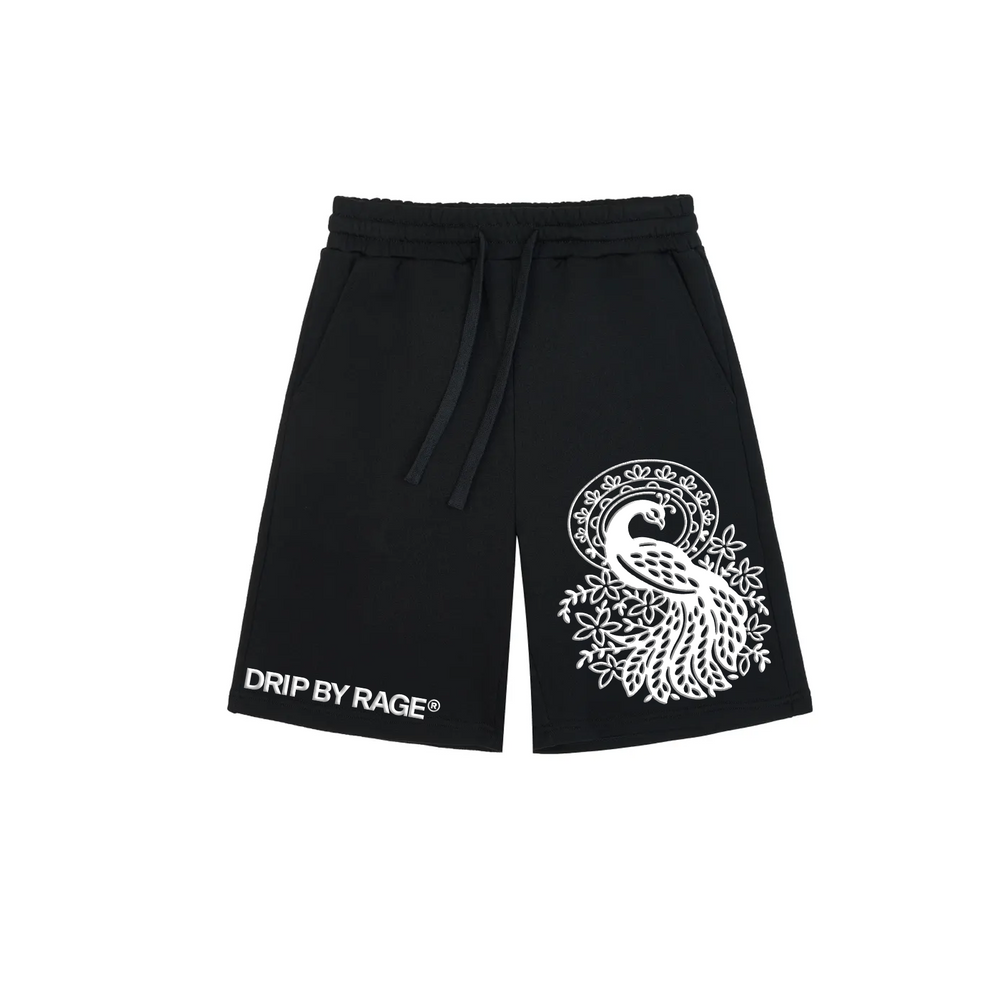 MORNI VELVET PRINT SHORTS