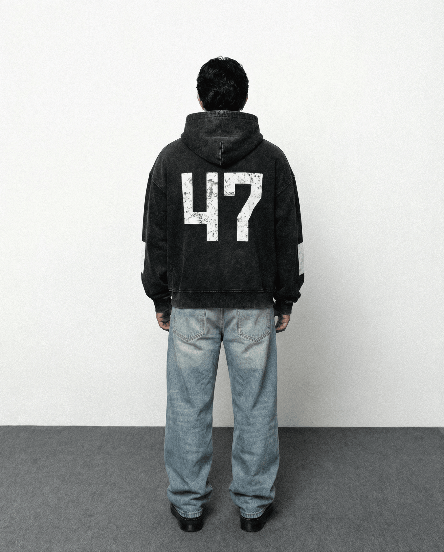 47 DRPRAGE FADED ZIP UP HOODIE - Drip by Rage