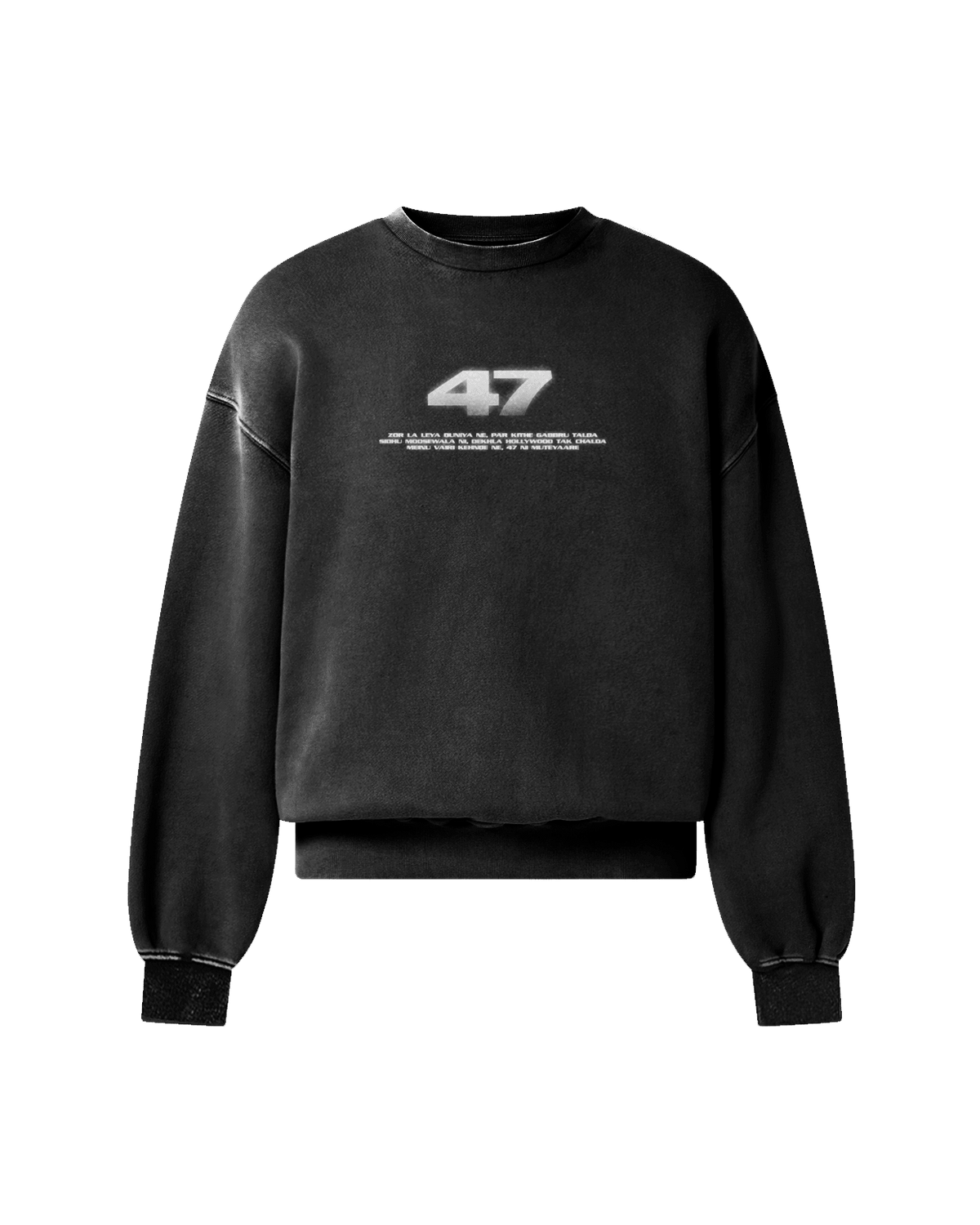 47 MOOSE OVERSIZED FADED SWEATSHIRT - Drip by Rage