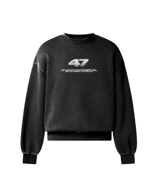 47 MOOSE OVERSIZED FADED SWEATSHIRT - Drip by Rage