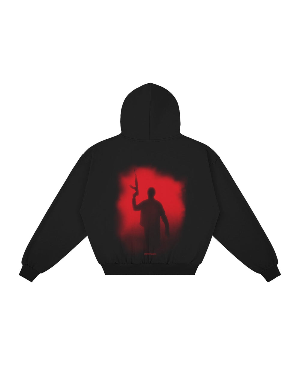 47 RED EDITION ZIP UP HOODIE - Drip by Rage
