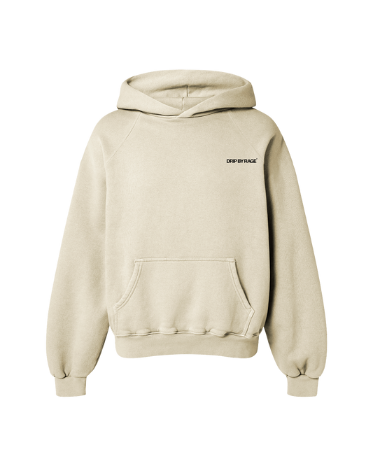 APRICOT OVERSIZED FLEECE HOODIE