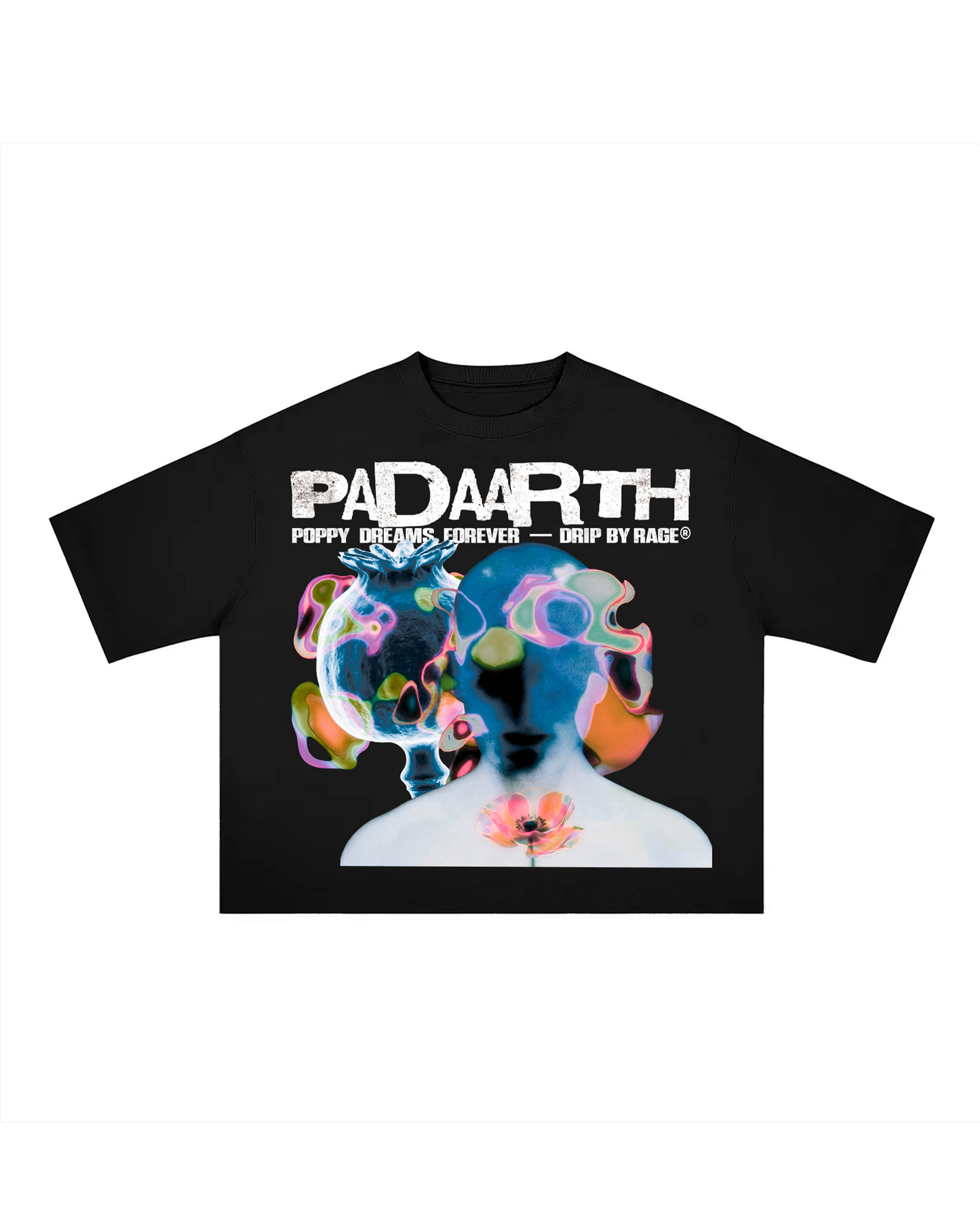 POPPY DREAMS HEAVYWEIGHT BOXY T-SHIRT
