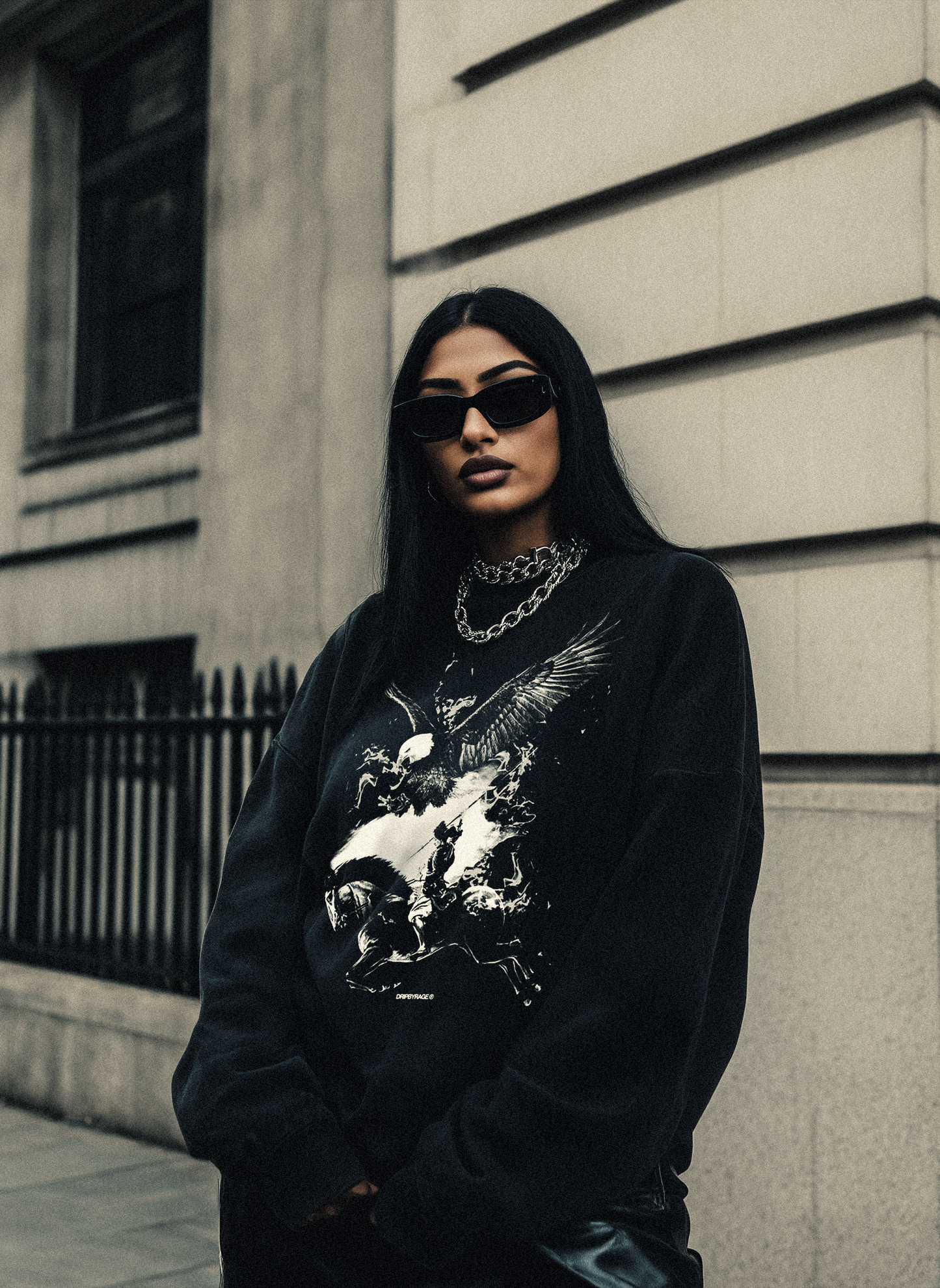 NO FEAR DARK EDITION SWEATSHIRT BLACK