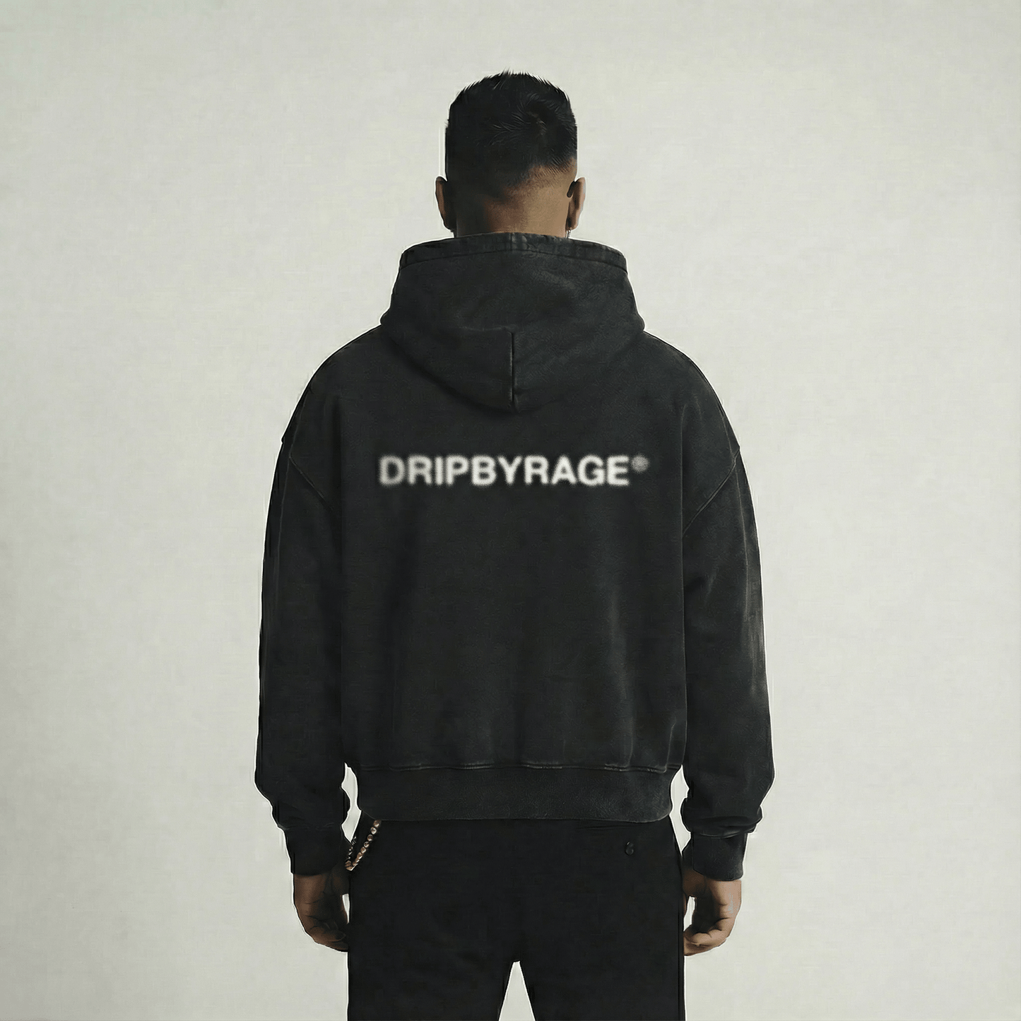 6TH DIMENSION BOXY FADED HOODIE - Drip by Rage