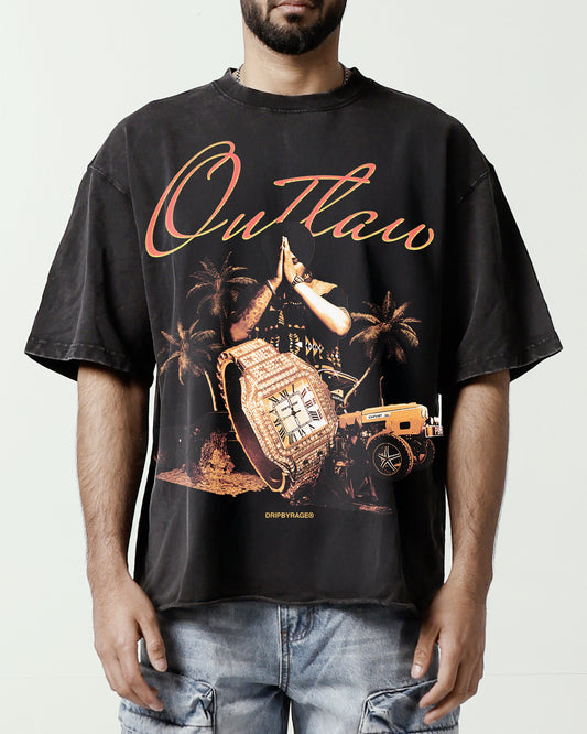 OUTLAW FADED T-SHIRT