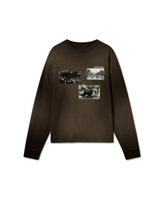 ANARCHY OF 84 OVERSIZED LONG SLEEVE - Drip by Rage