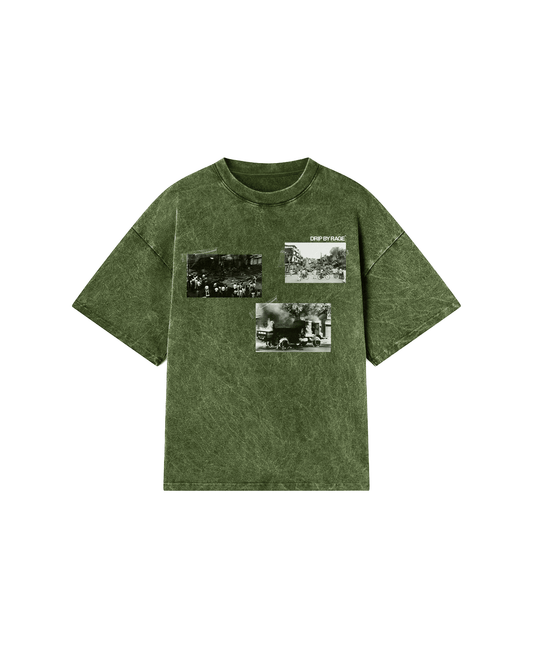 ANARCHY OF 84 OVERSIZED WASHED T-SHIRT - Drip by Rage