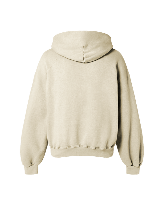 APRICOT OVERSIZED FLEECE HOODIE - Drip by Rage