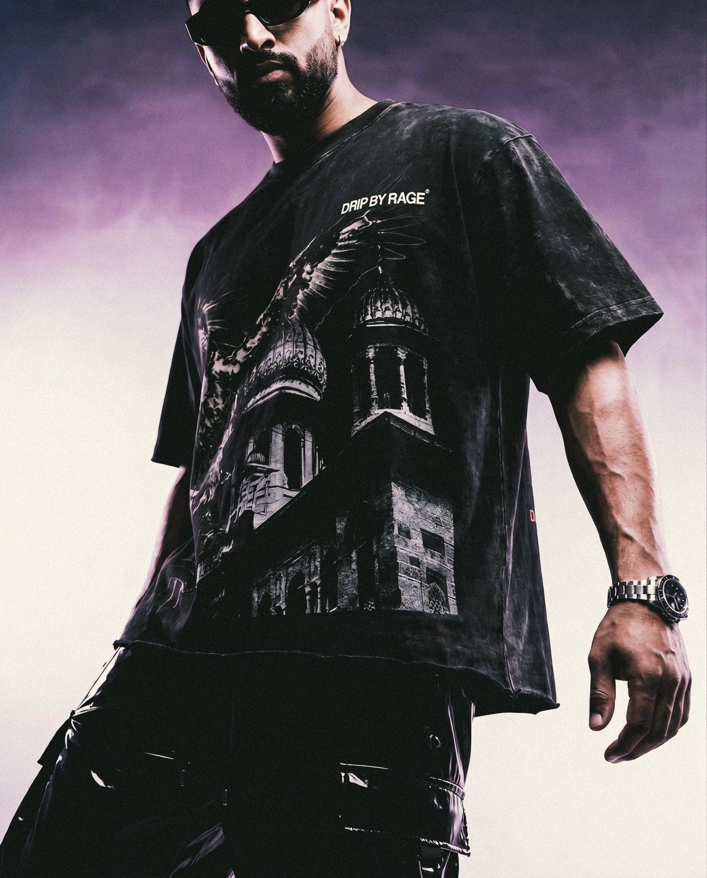 ARCHITECHTURE FADED T-SHIRT - Drip by Rage