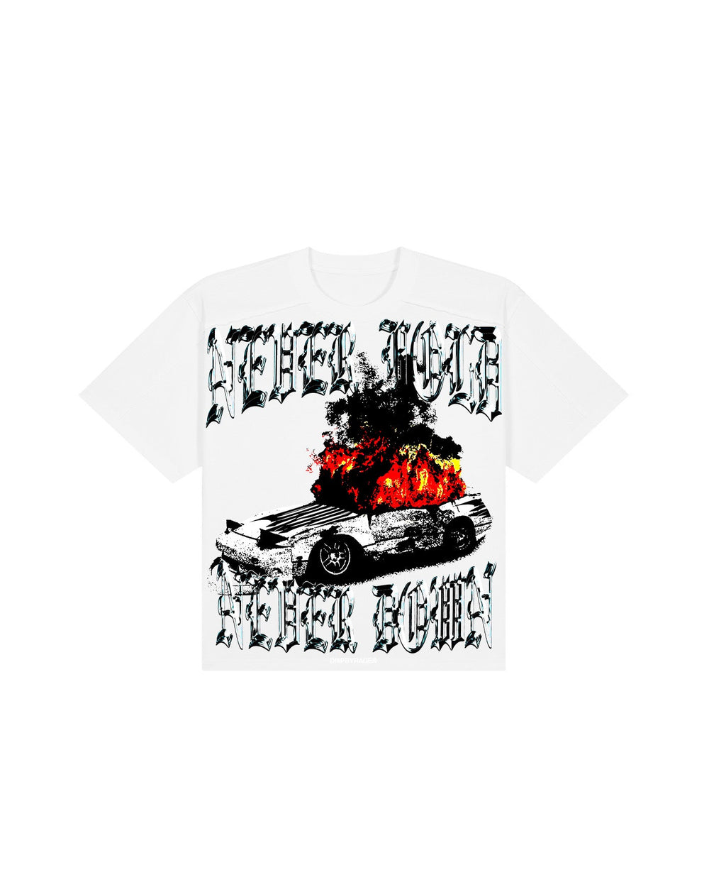 ARSON (FRONT) SEAMS T-SHIRT - Drip by Rage