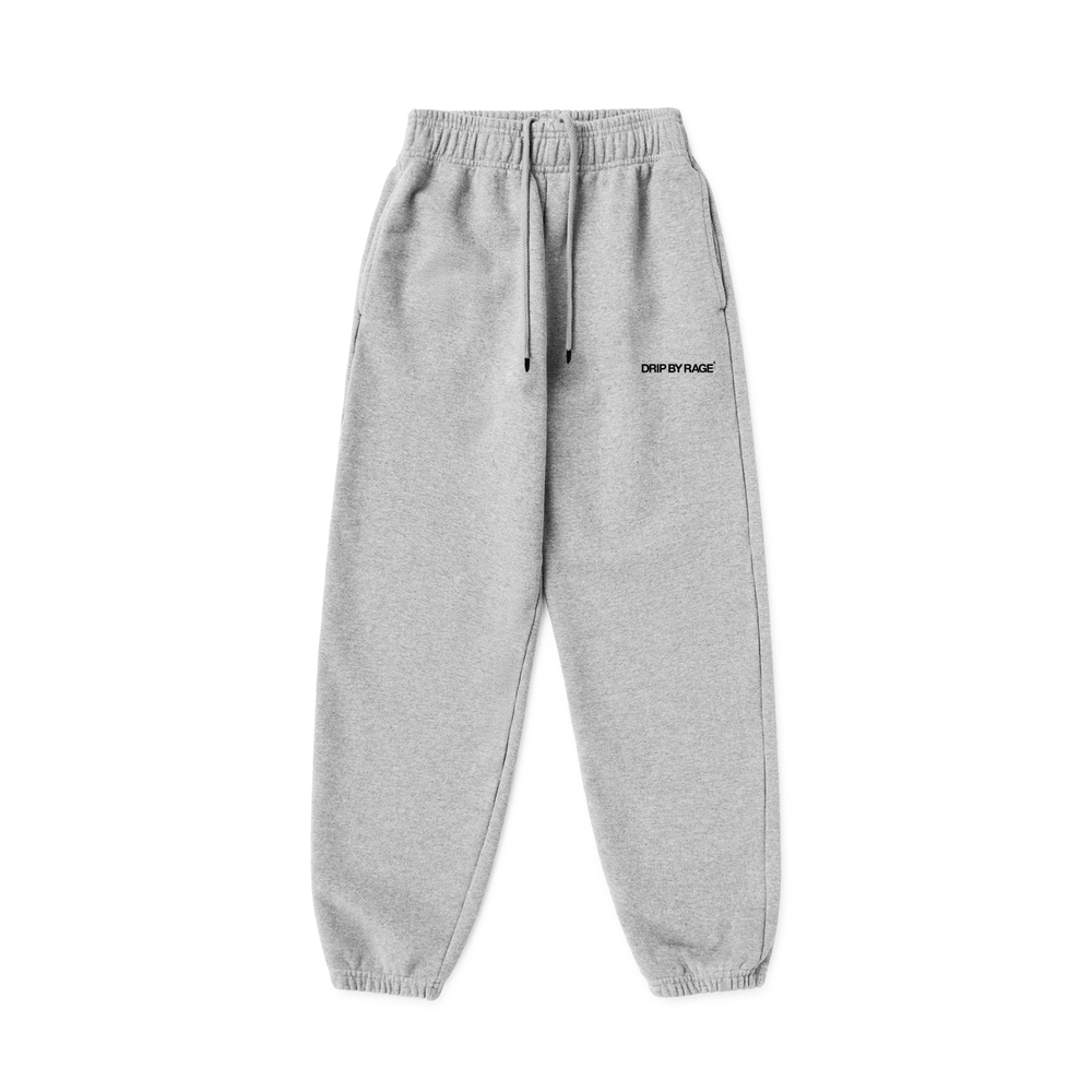 ASH GREY FRENCH TERRY SWEATPANTS - Drip by Rage
