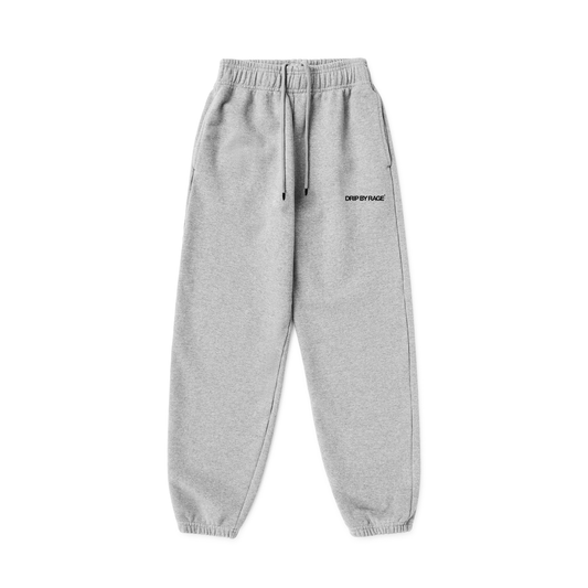 ASH GREY FRENCH TERRY SWEATPANTS - Drip by Rage