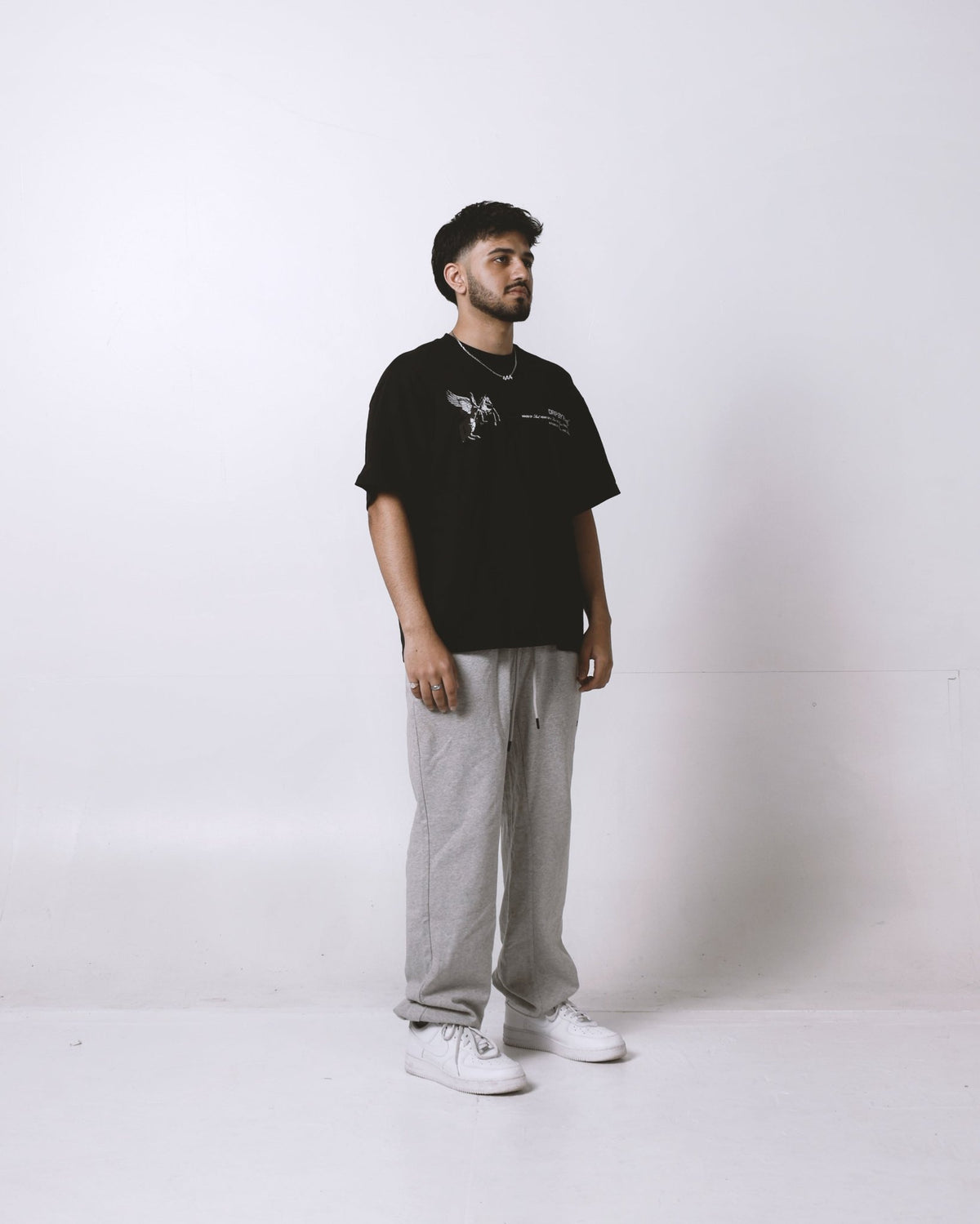 ASH GREY FRENCH TERRY SWEATPANTS - Drip by Rage
