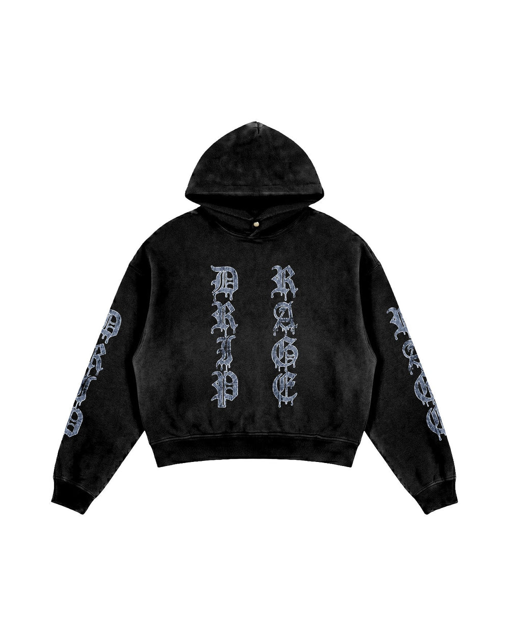AWAKENING BUTTON OVERSIZED HOODIE - Drip by Rage