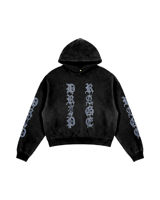 AWAKENING BUTTON OVERSIZED HOODIE - Drip by Rage