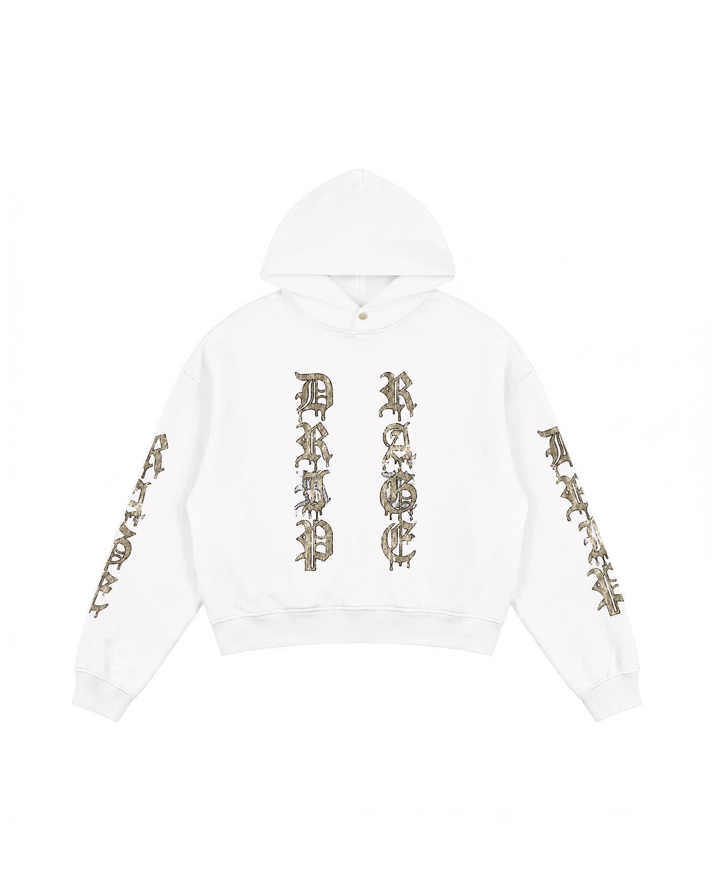 AWAKENING BUTTON OVERSIZED HOODIE - Drip by Rage