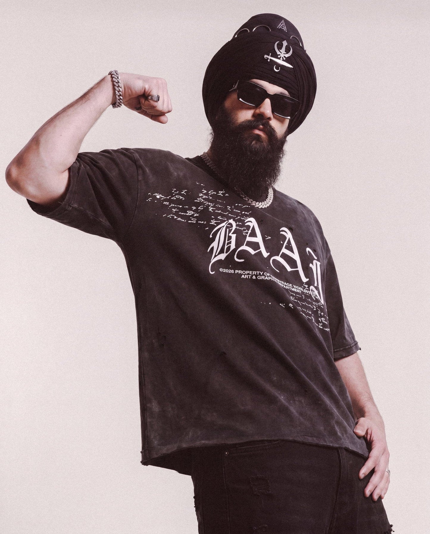 BAAJ BOXY T-SHIRT - Drip by Rage