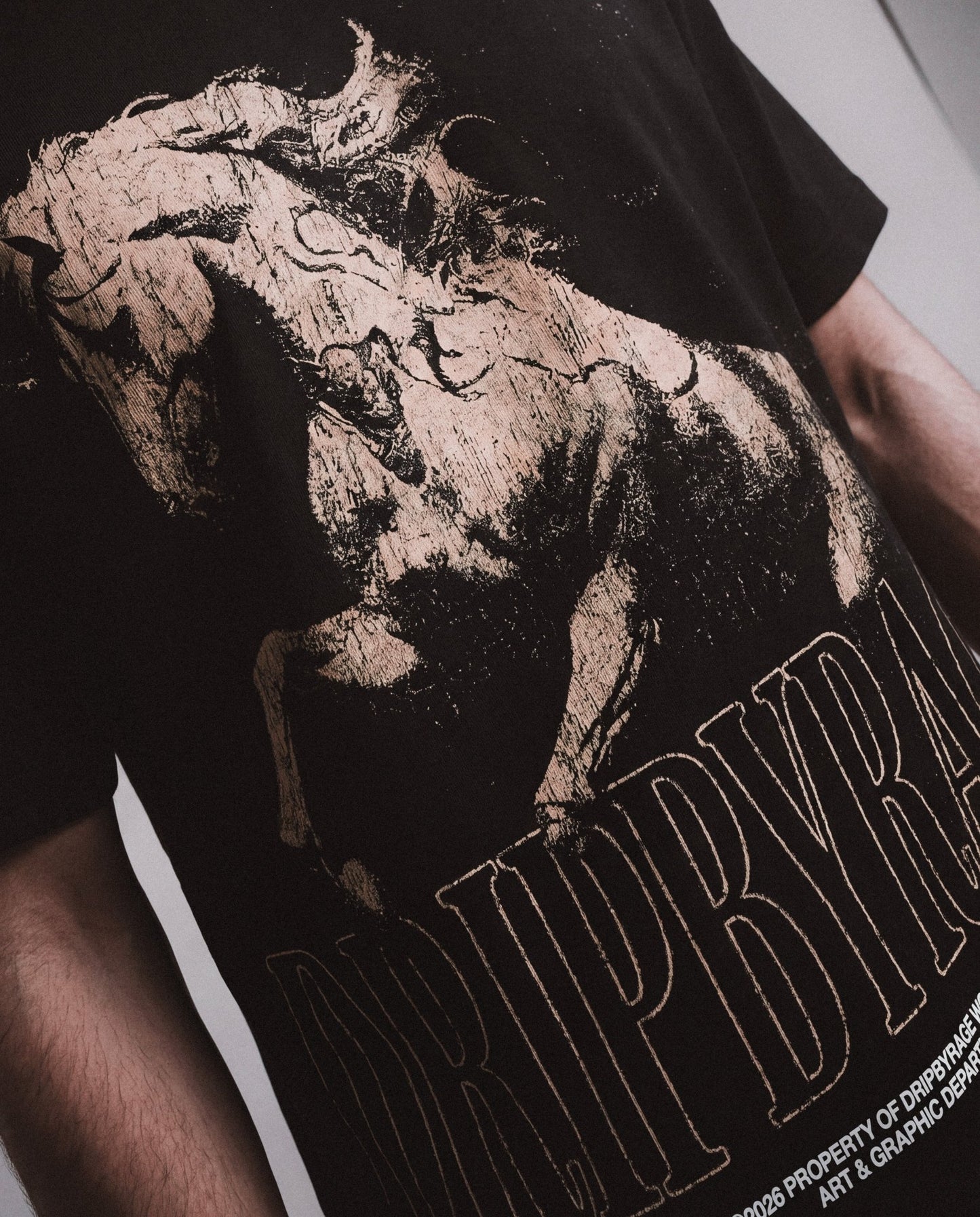 BADAL BOXY T-SHIRT - Drip by Rage