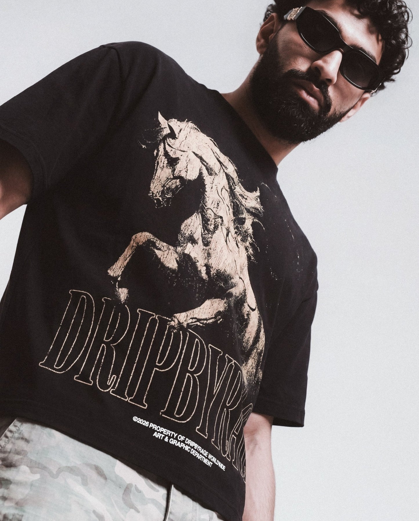 BADAL BOXY T-SHIRT - Drip by Rage