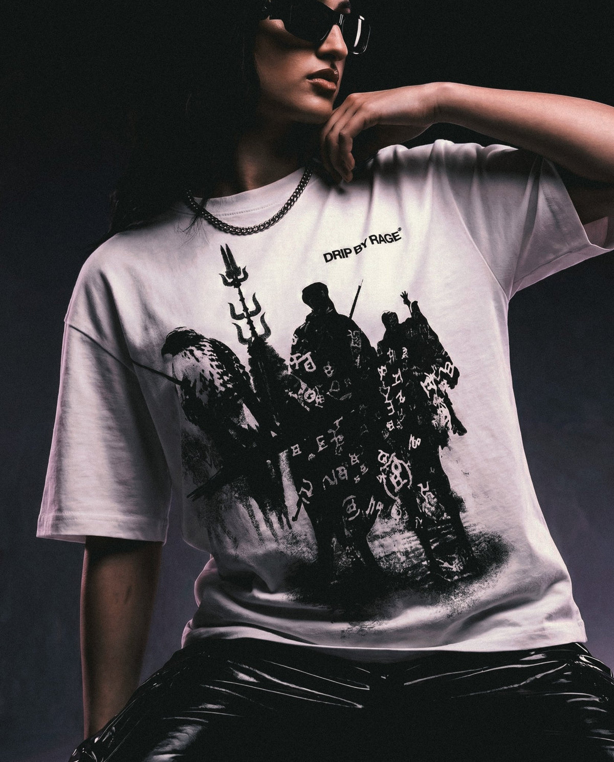 BATTLE READY BOXY T-SHIRT - Drip by Rage