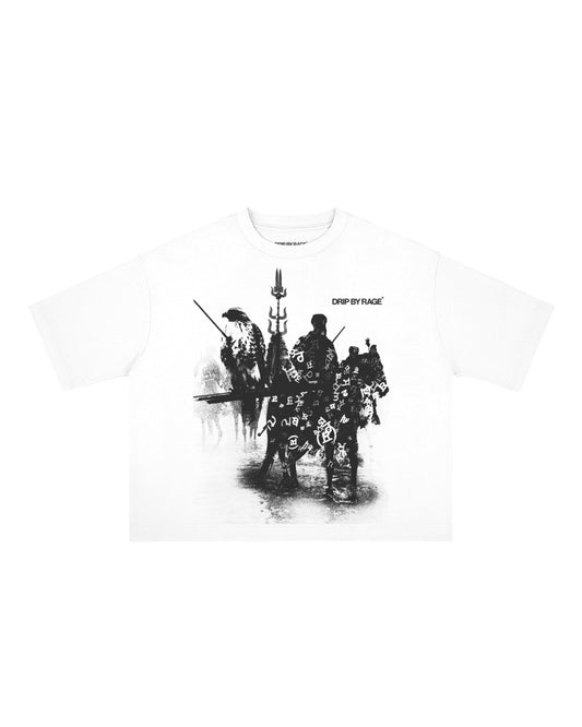 BATTLE READY BOXY T-SHIRT - Drip by Rage