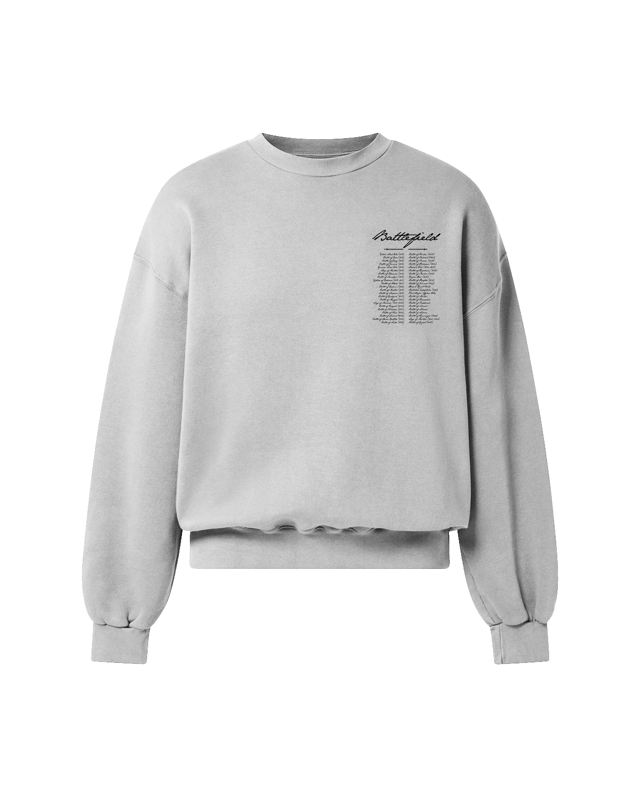 BATTLEFIELD OVERSIZED SWEATSHIRT - Drip by Rage