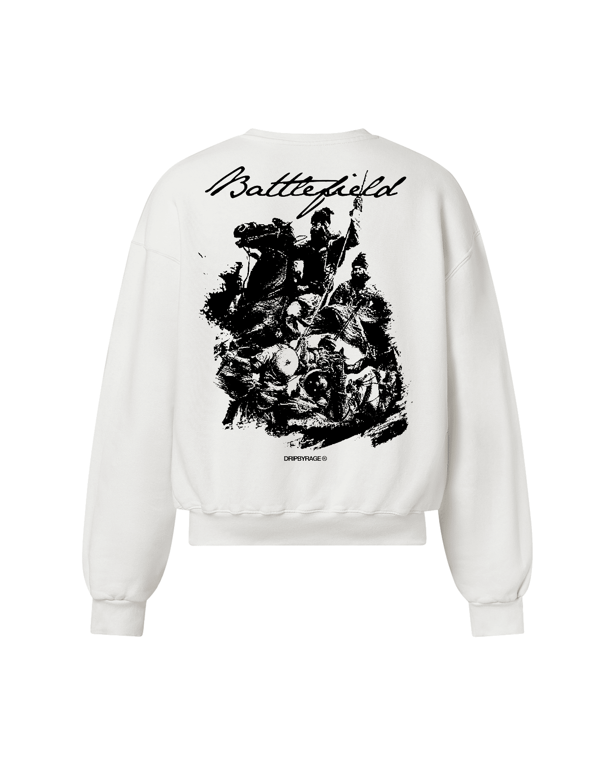 BATTLEFIELD OVERSIZED SWEATSHIRT - Drip by Rage