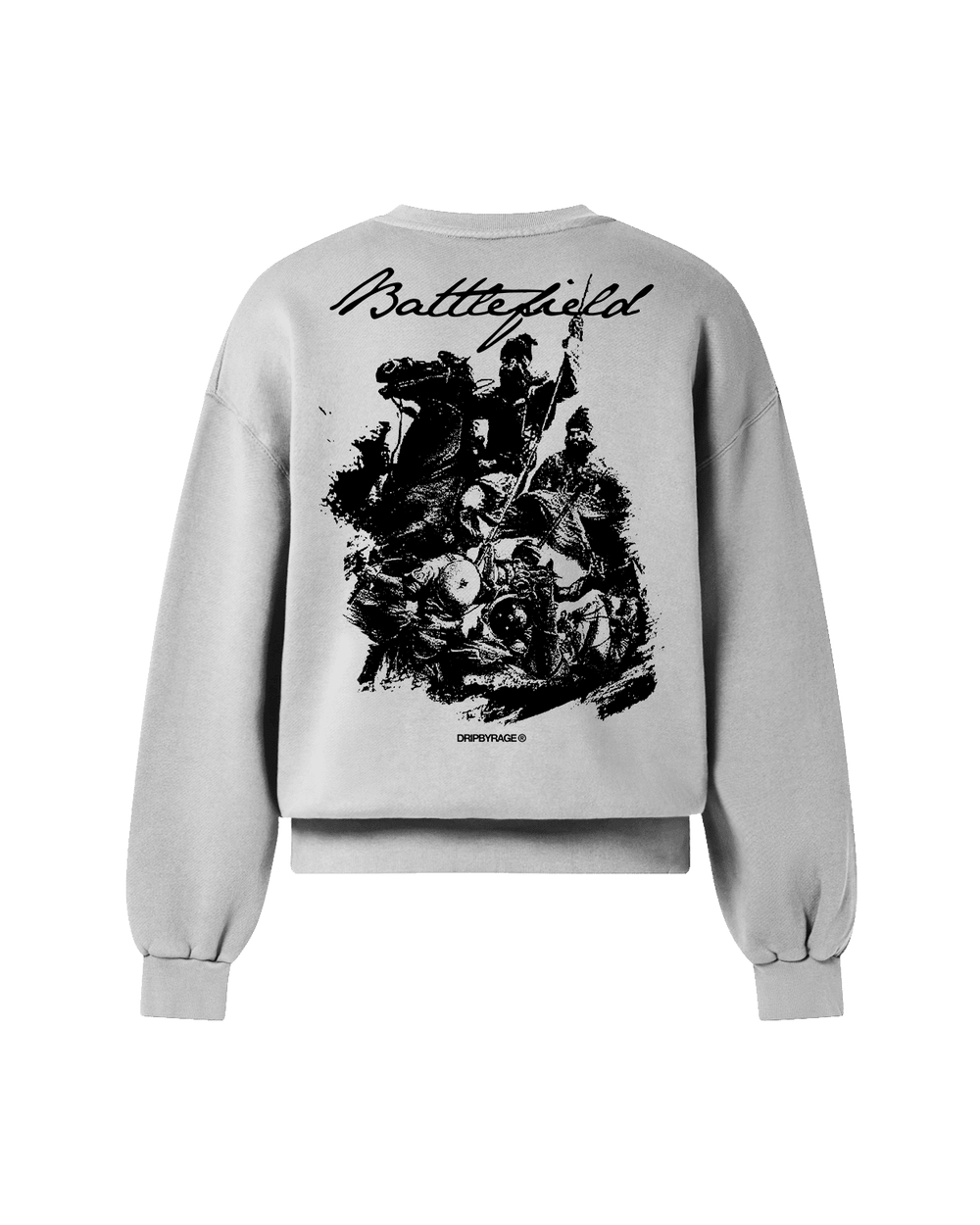 BATTLEFIELD OVERSIZED SWEATSHIRT - Drip by Rage