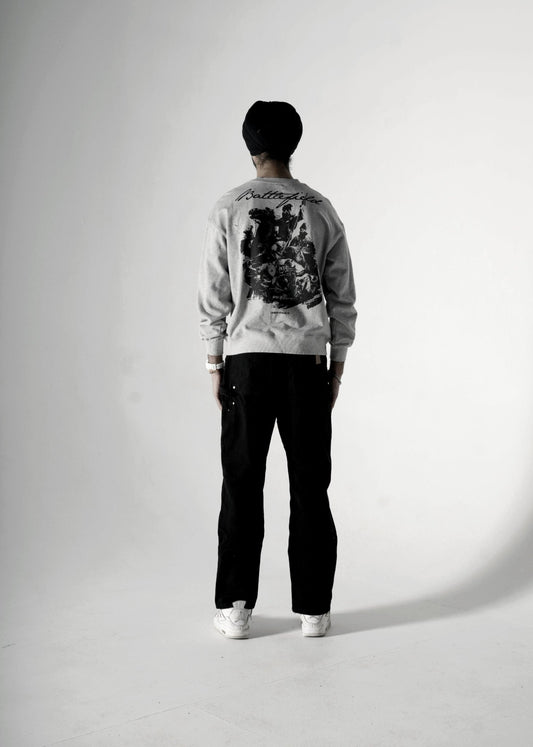 BATTLEFIELD OVERSIZED SWEATSHIRT - Drip by Rage