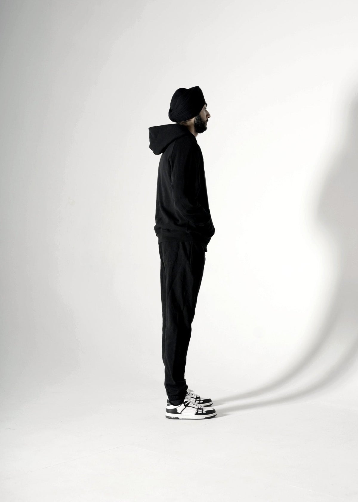 BLACK OVERSIZED ZIP-UP FLEECE HOODIE - Drip by Rage