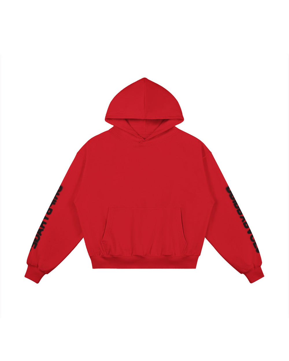 BLURRED BOXY FIT HOODIE - Drip by Rage