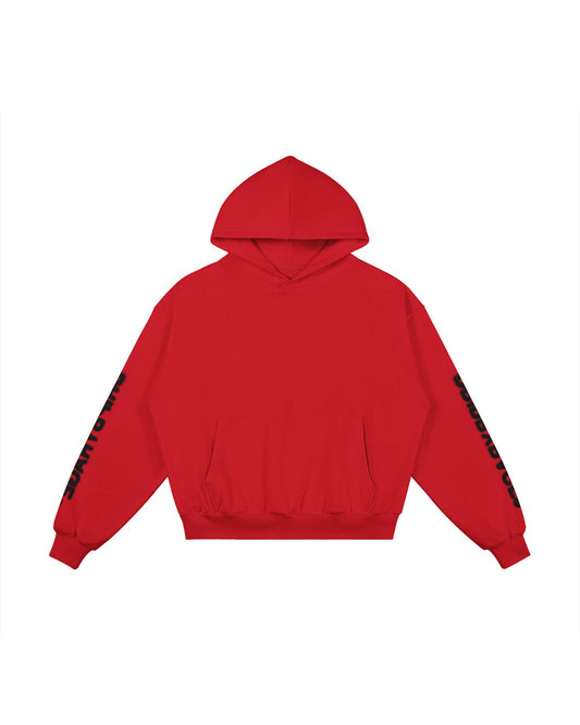 BLURRED BOXY FIT HOODIE - Drip by Rage