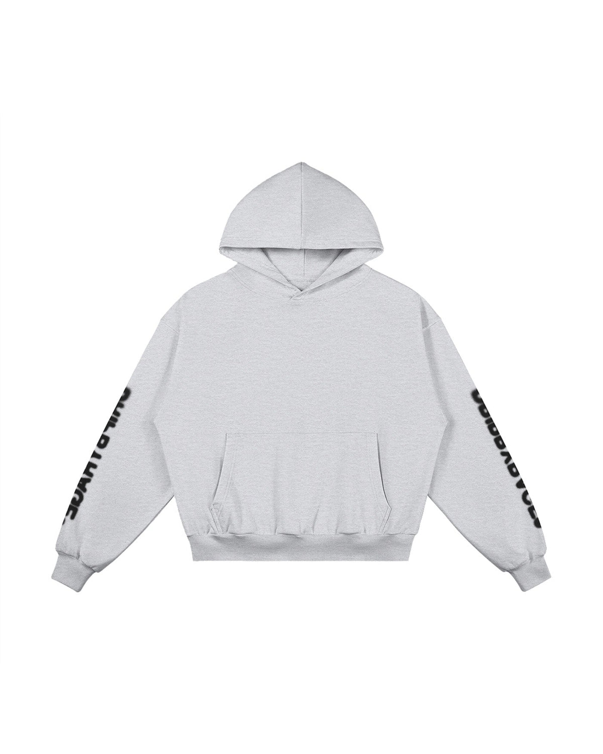 BLURRED BOXY FIT HOODIE - Drip by Rage