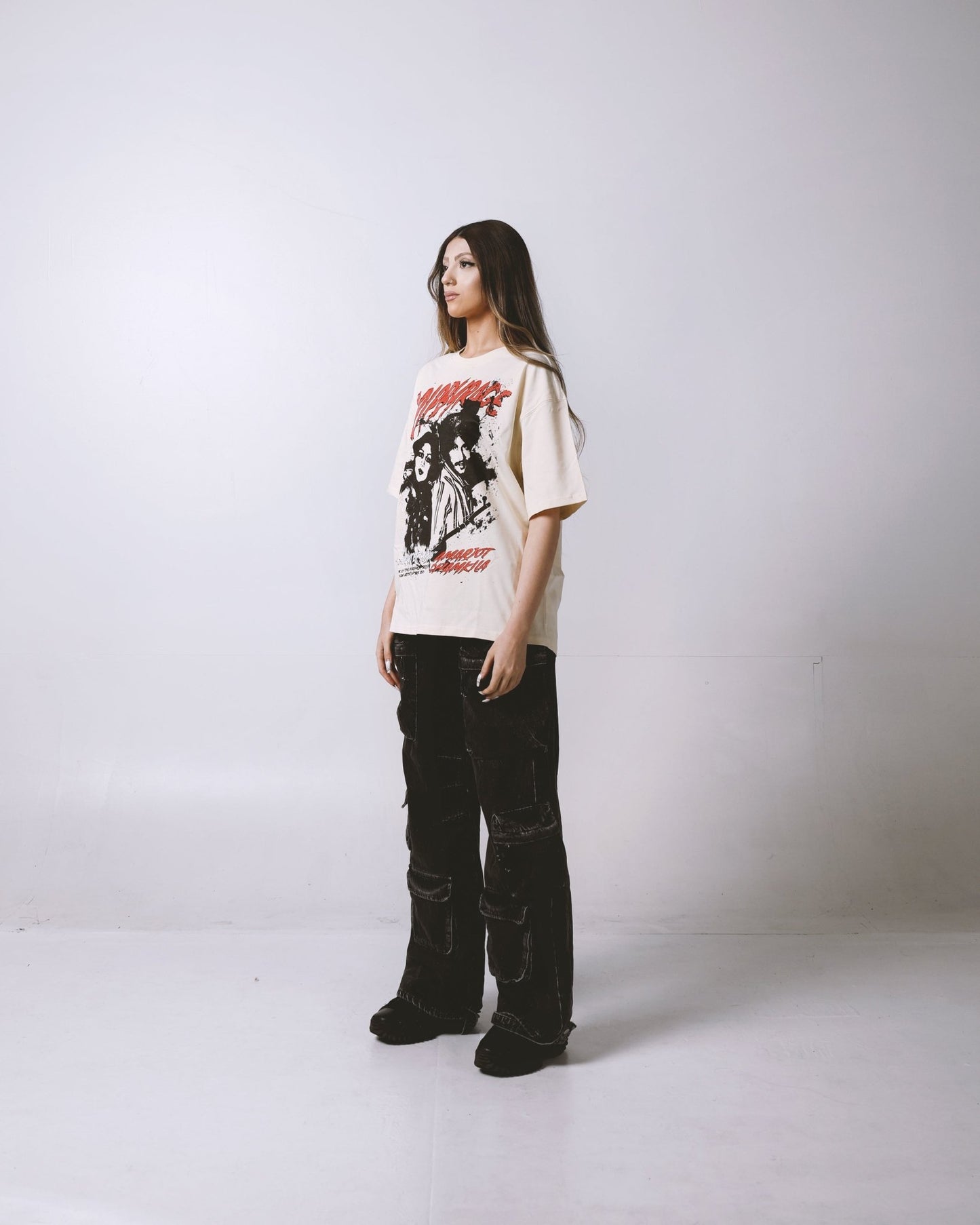 CHAMKILA T-SHIRT APRICOT - Drip by Rage