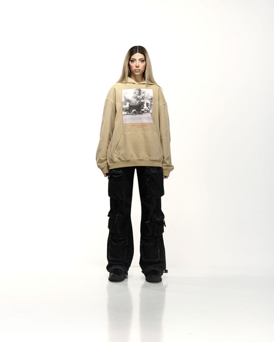 CHAOS OVERSIZED FADED HOODIE - Drip by Rage