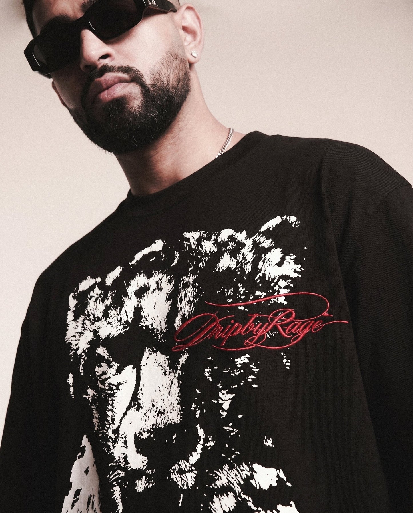 CHEETAH BOXY T-SHIRT - Drip by Rage
